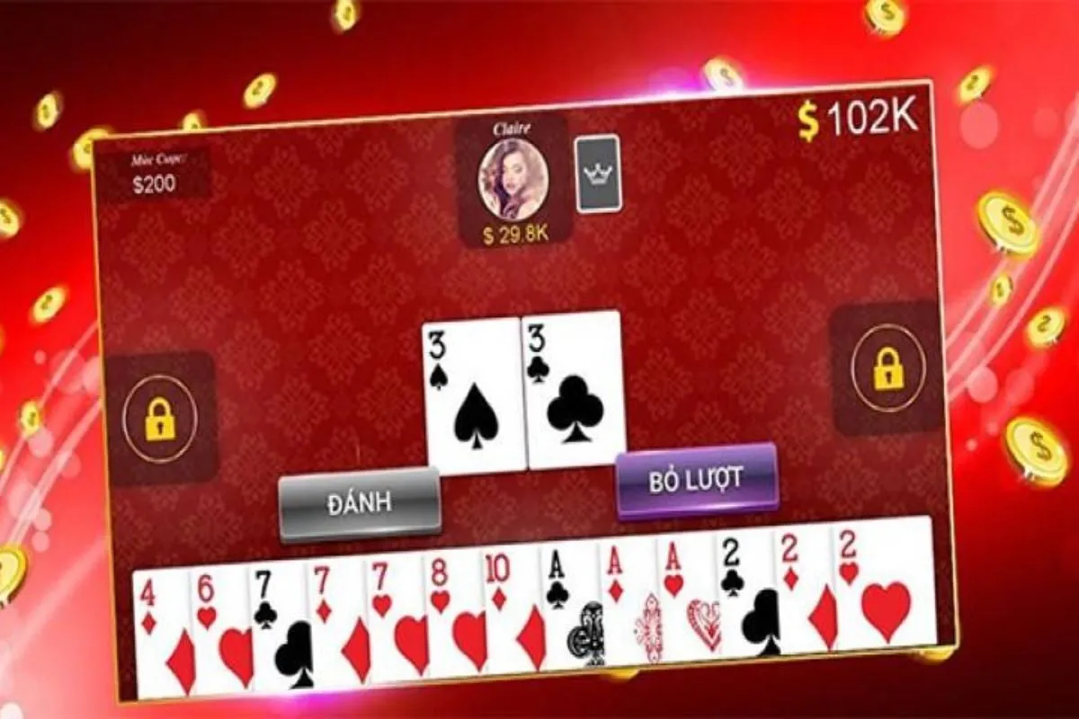 đánh bài tiến lên có 6 đôi thông thì như thế nào