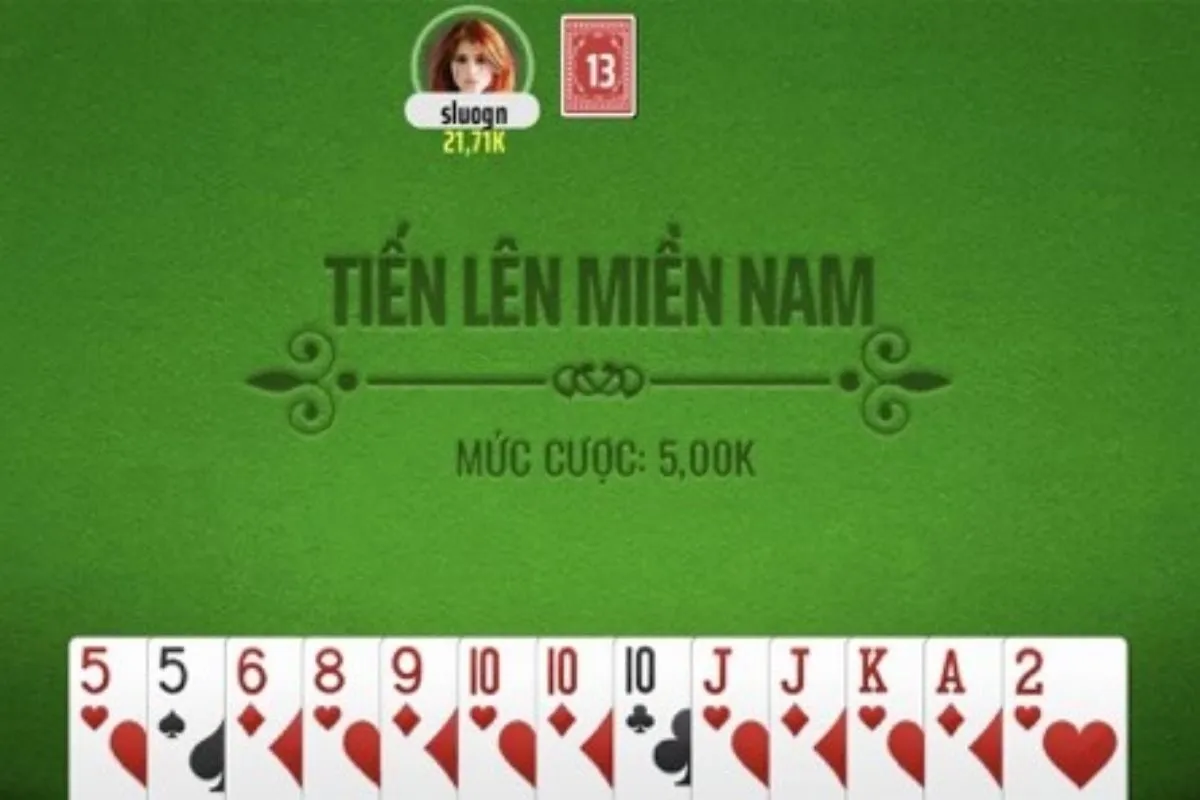 tiến lên chơi trên điện thoại được không